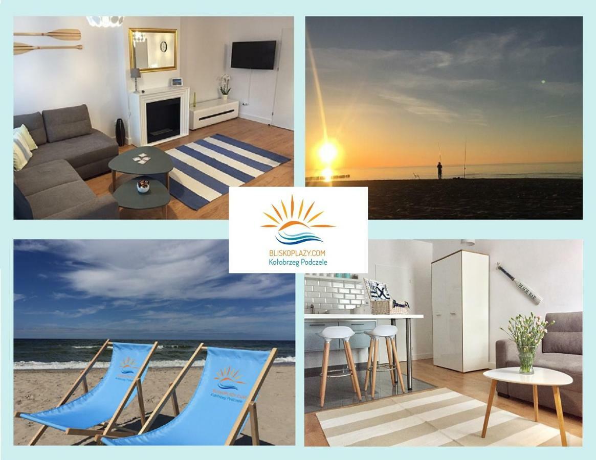 Apartamenty Blisko Plazy Podczele Kołobrzeg Buitenkant foto